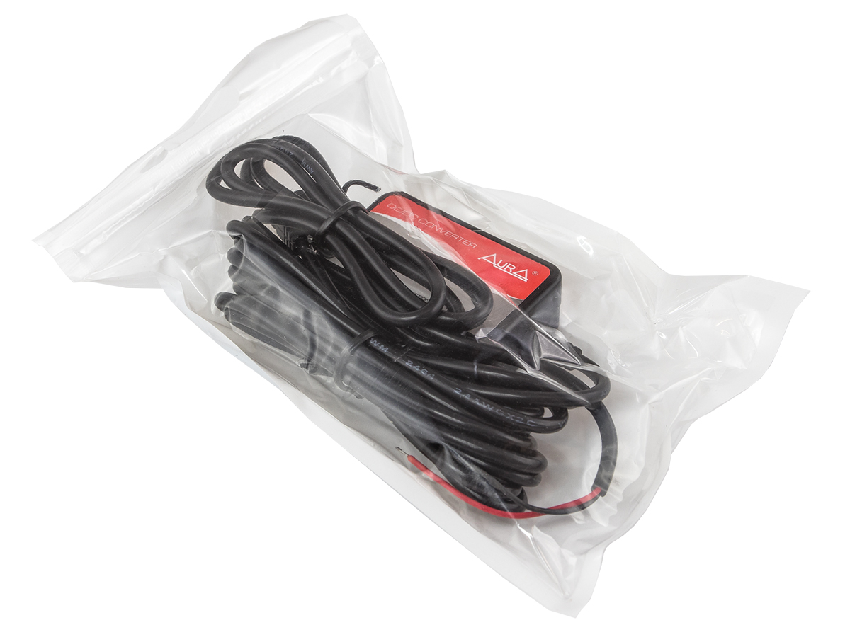 картинка Адаптер питания microUSB для скрытого монтажа AURA TPA-U032 купить в магазине CAROBASS
