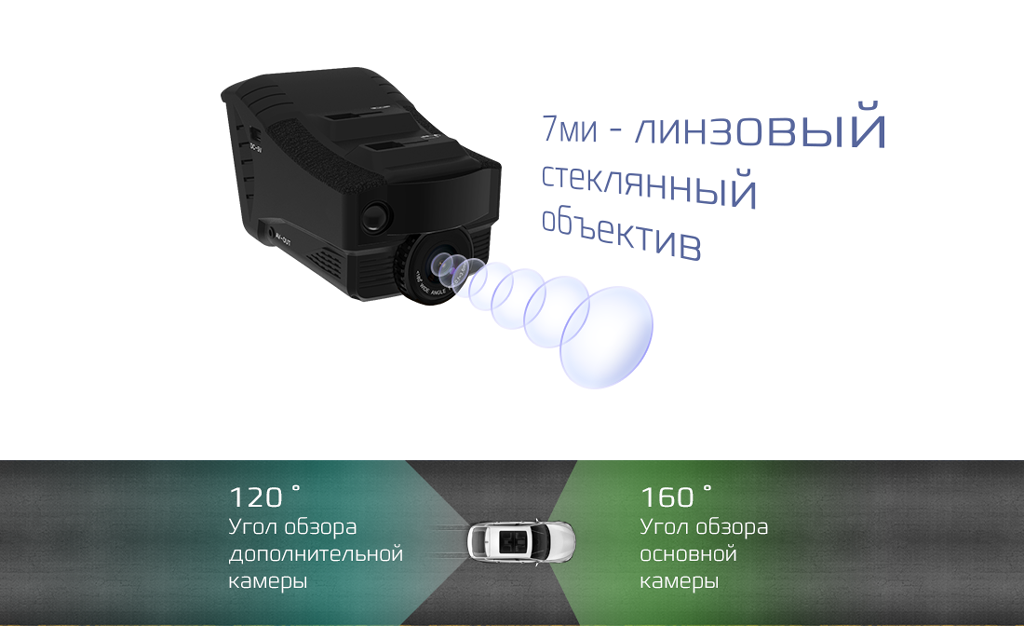 картинка Комбо-устройство КАРКАМ КОМБО 3S купить в магазине CAROBASS