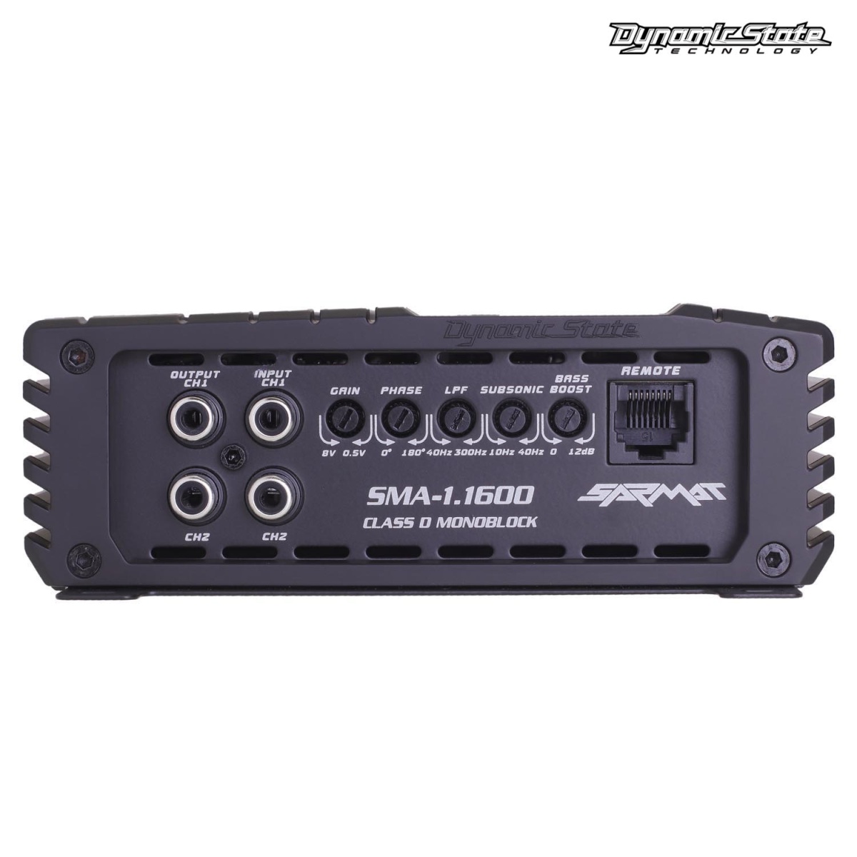 картинка Усилитель 1 канальный DYNAMIC STATE SARMAT SMA-1.1600 купить в магазине CAROBASS