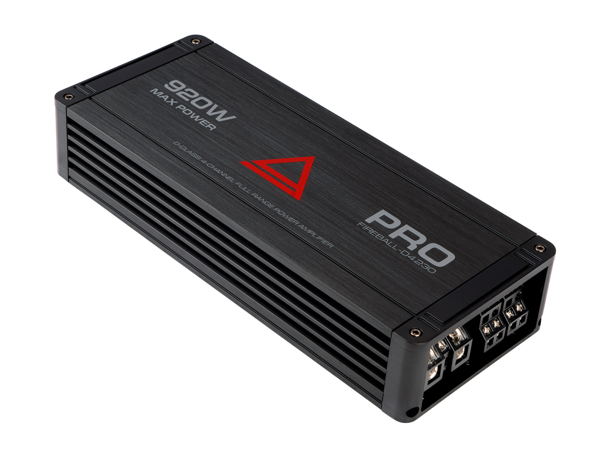 картинка Усилитель 4-х канальный AURA FIREBALL-D4.230 PRO купить в магазине CAROBASS