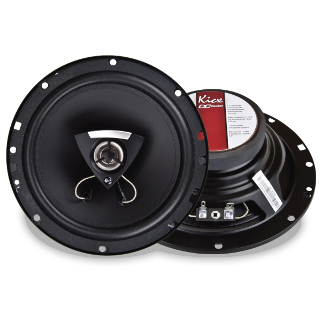 картинка AC 6.5" коаксиальная KICX DC 652MR купить в магазине CAROBASS