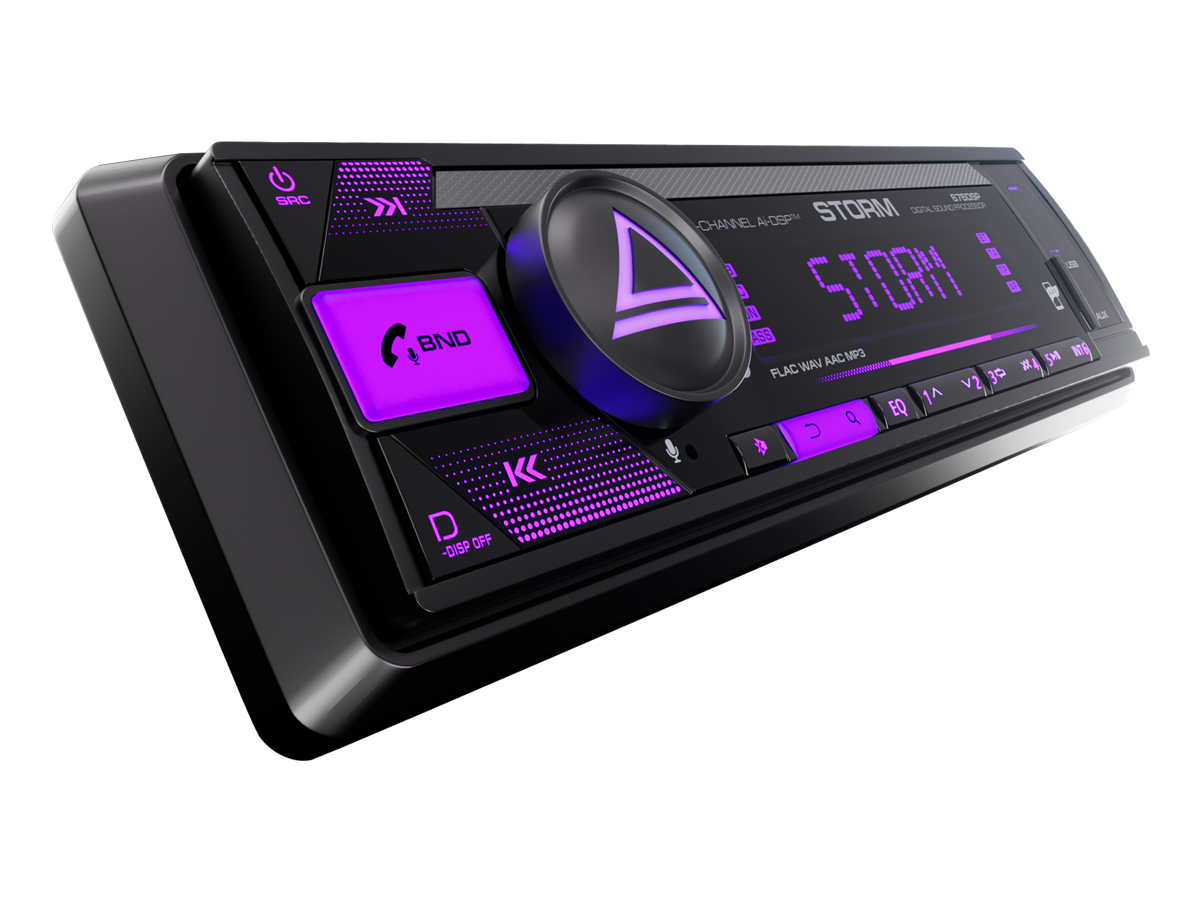 картинка Автомагнитола AURA STORM-676DSP купить в магазине CAROBASS