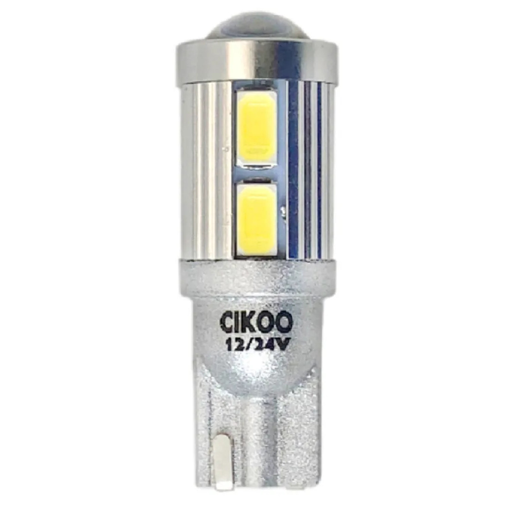 картинка Лампа W5W (T10) CIKOO CL0243 купить в магазине CAROBASS