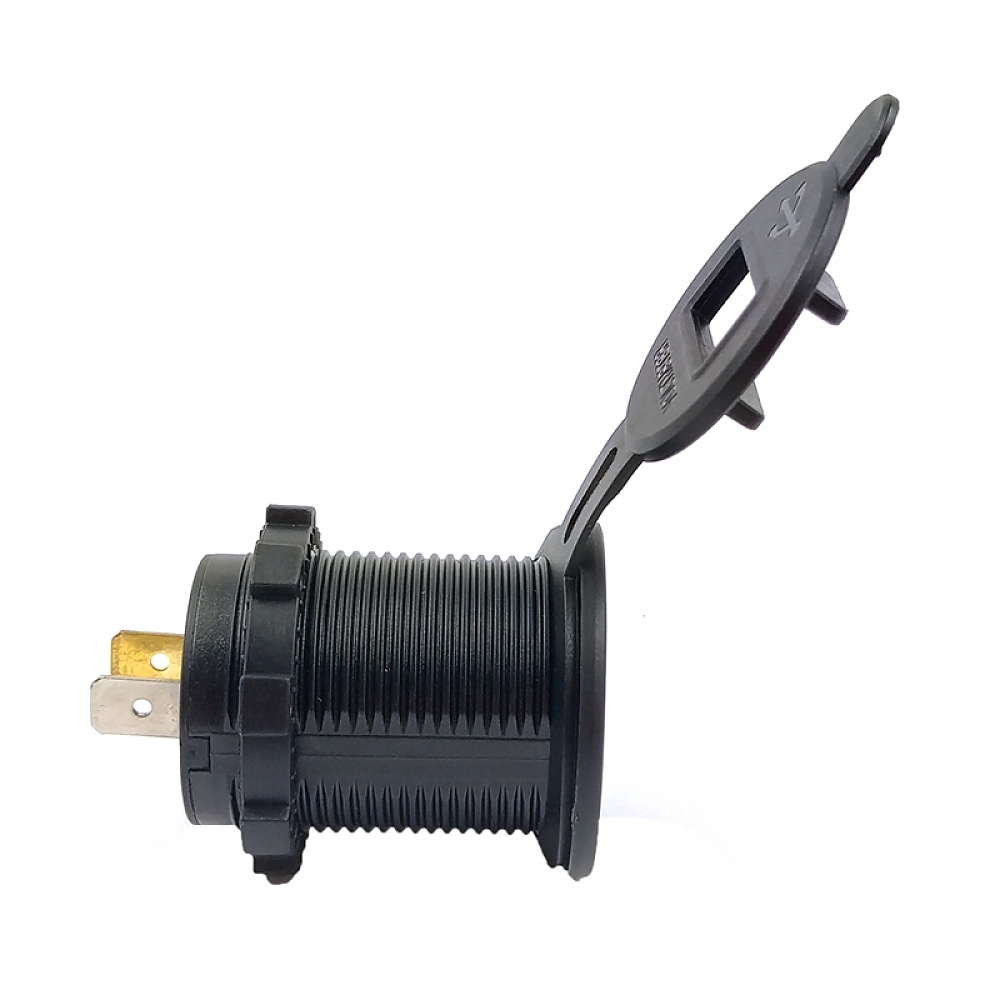 картинка Розетка врезная 2xUSB 2.1A KICX KVC-2.1-2G купить в магазине CAROBASS