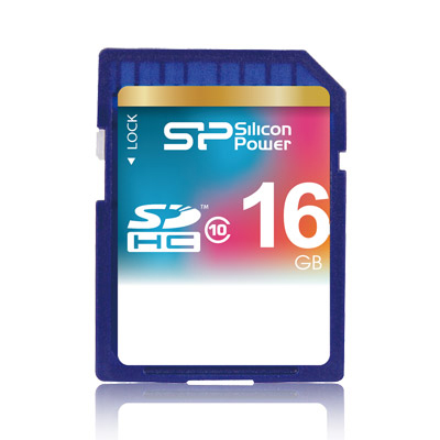 картинка Карта памяти SD SILICON POWER 16Gb Class 10 SD 16Gb/10 купить в магазине CAROBASS