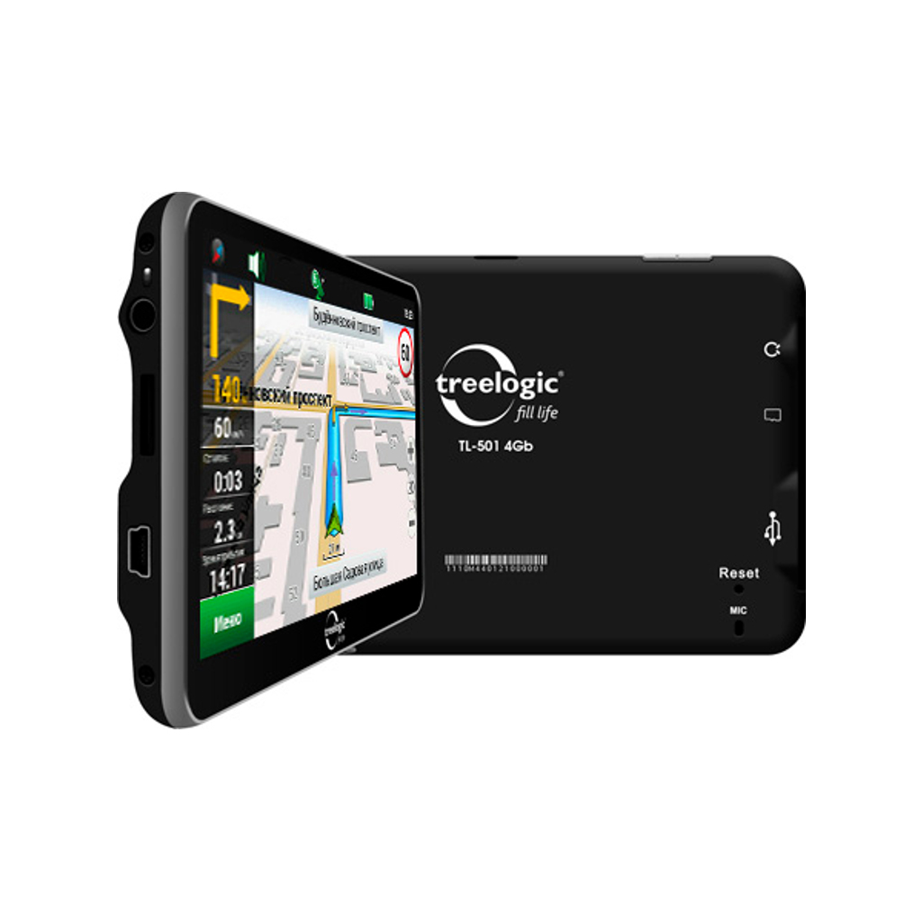 картинка GPS-навигатор TREELOGIC TL-501 купить в магазине CAROBASS