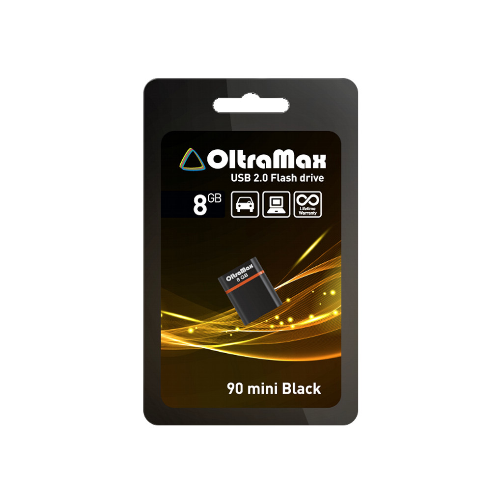картинка USB-Flash память OltraMax 8Gb OM 008GB 90 Back купить в магазине CAROBASS