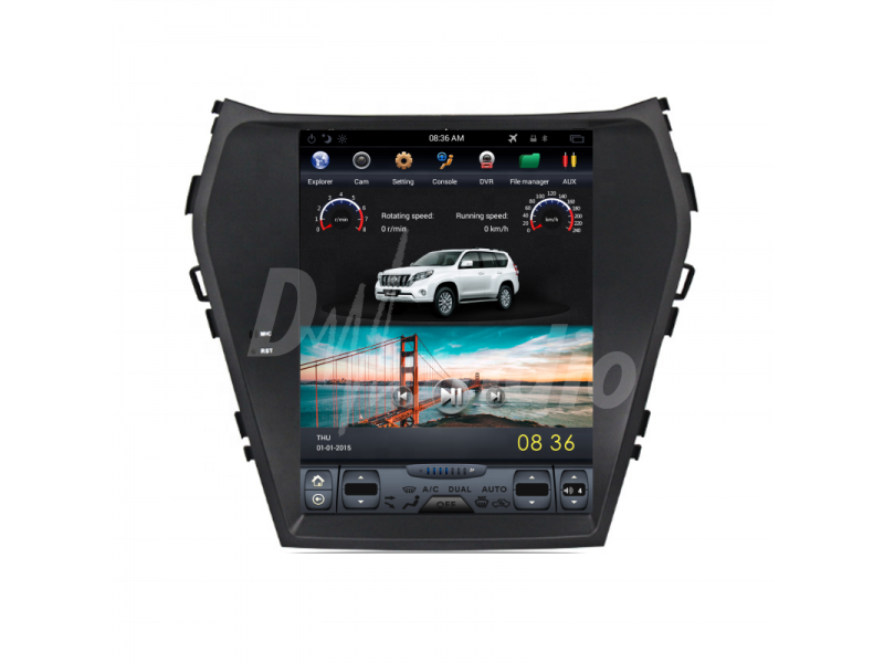 картинка ШГУ Hyundai Santa Fe (2012-18) D-audio High-Tech Tesla Style TC209 купить в магазине CAROBASS