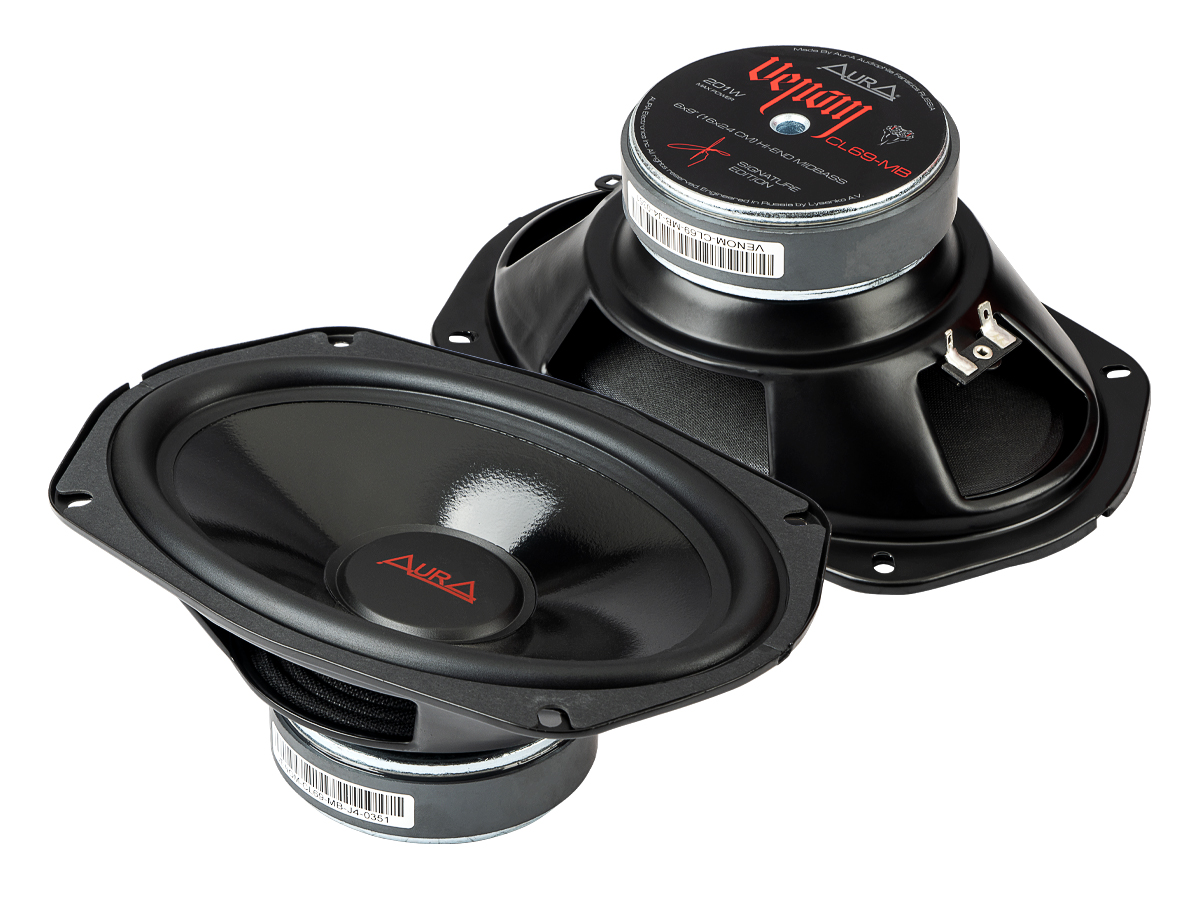 картинка AC 6x9" широкополосная AURA VENOM-CL69-MB купить в магазине CAROBASS