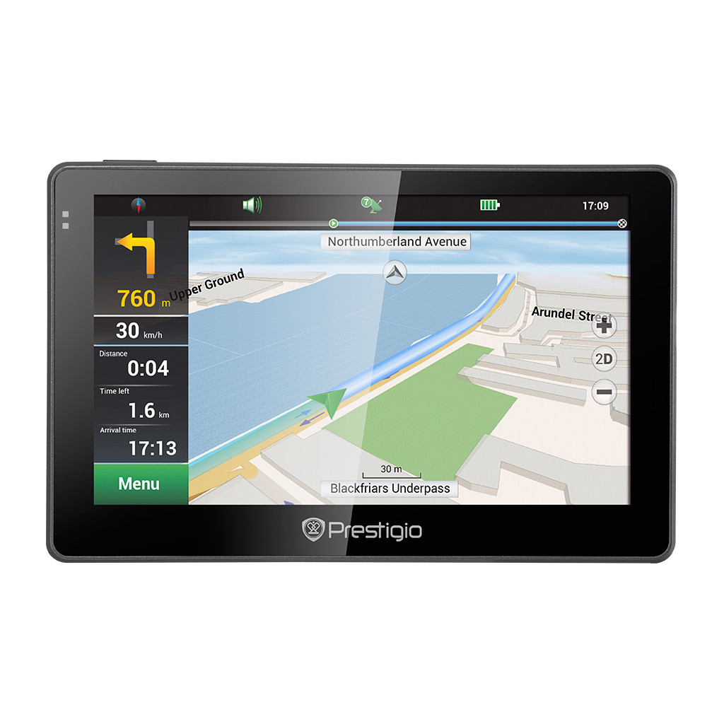 картинка GPS-навигатор PRESTIGIO GeoVision 5057 Navitel купить в магазине CAROBASS