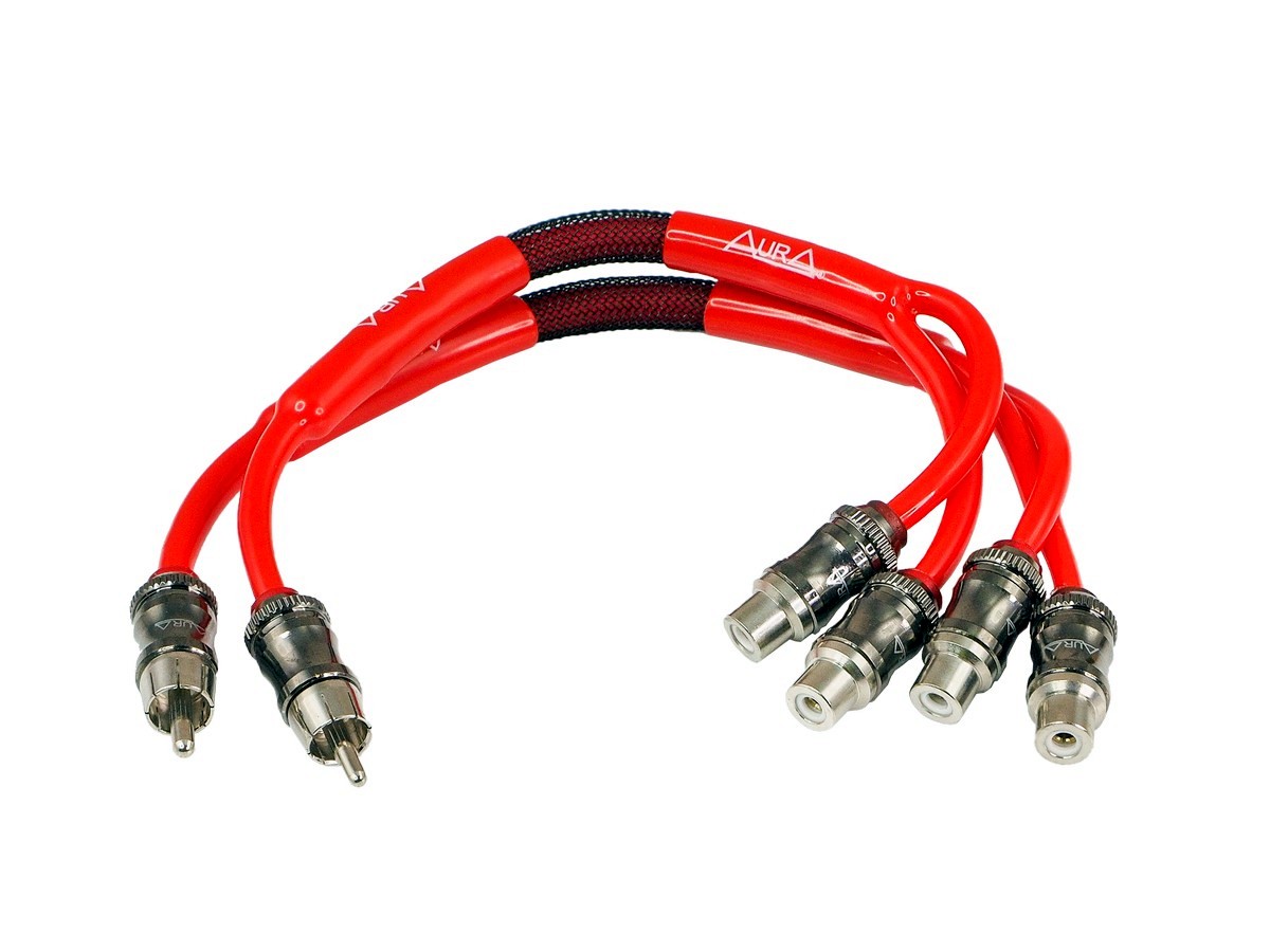 картинка Y-коннектор AURA RCA-CY22 купить в магазине CAROBASS