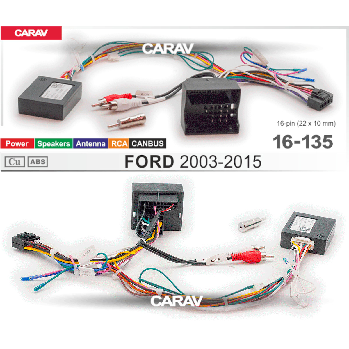 картинка Комплект проводов FORD 2003-15 16-135 купить в магазине CAROBASS