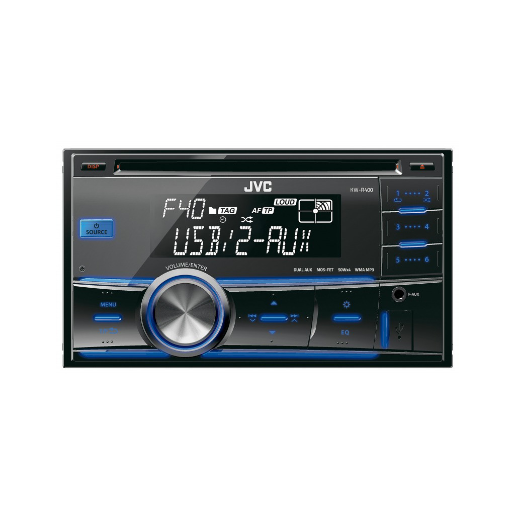 картинка Автомагнитола JVC KW-R400EE купить в магазине CAROBASS