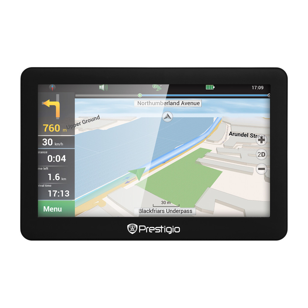 картинка GPS-навигатор PRESTIGIO GeoVision 5056 Navitel купить в магазине CAROBASS