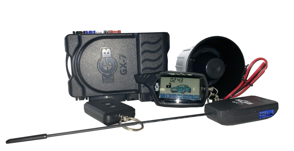 картинка Автосигнализация с автозапуском KGB GX-7 купить в магазине CAROBASS