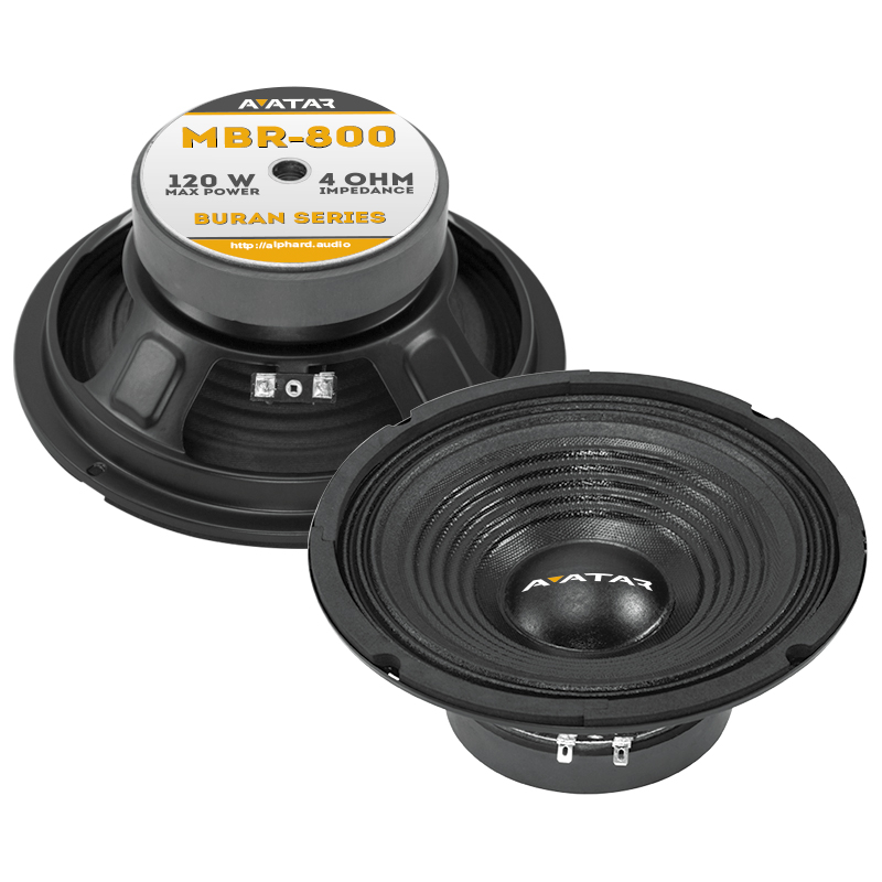 картинка AC 8″ эстрадная AVATAR MBR-800 купить в магазине CAROBASS