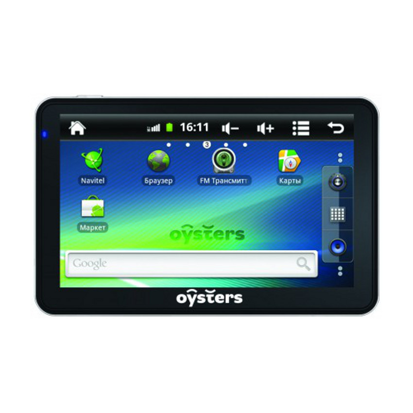 картинка GPS-планшет Oysters 5″ Chrom 5500 купить в магазине CAROBASS