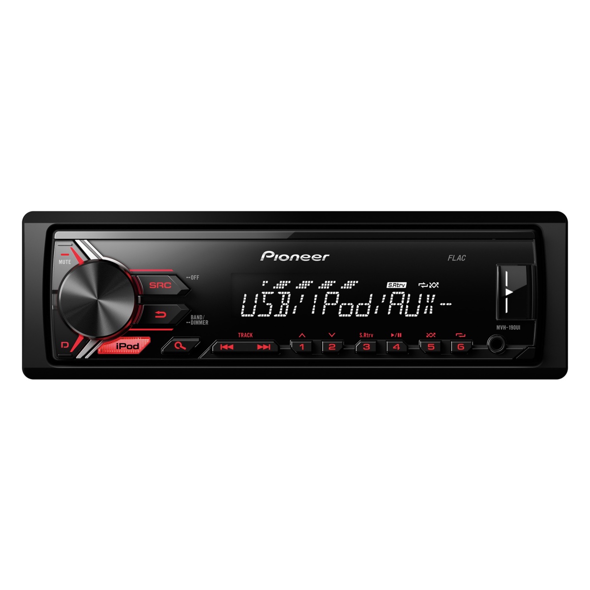 картинка Автомагнитола PIONEER MVH-190UI купить в магазине CAROBASS