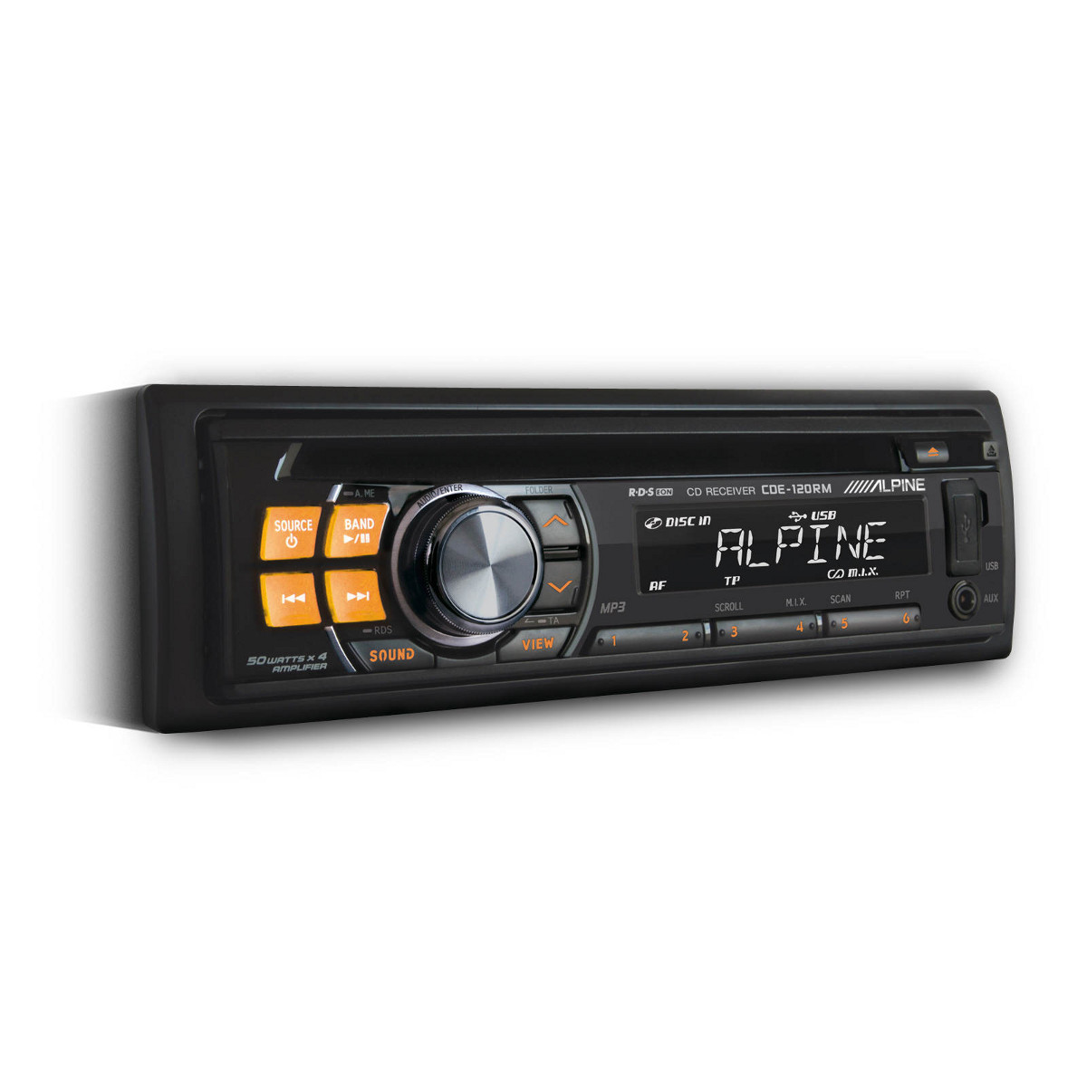 картинка Автомагнитола ALPINE CDE-120RM купить в магазине CAROBASS