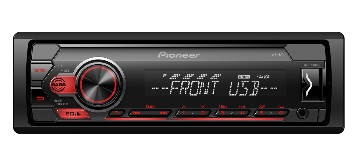 картинка Автомагнитола PIONEER MVH-S110UB купить в магазине CAROBASS