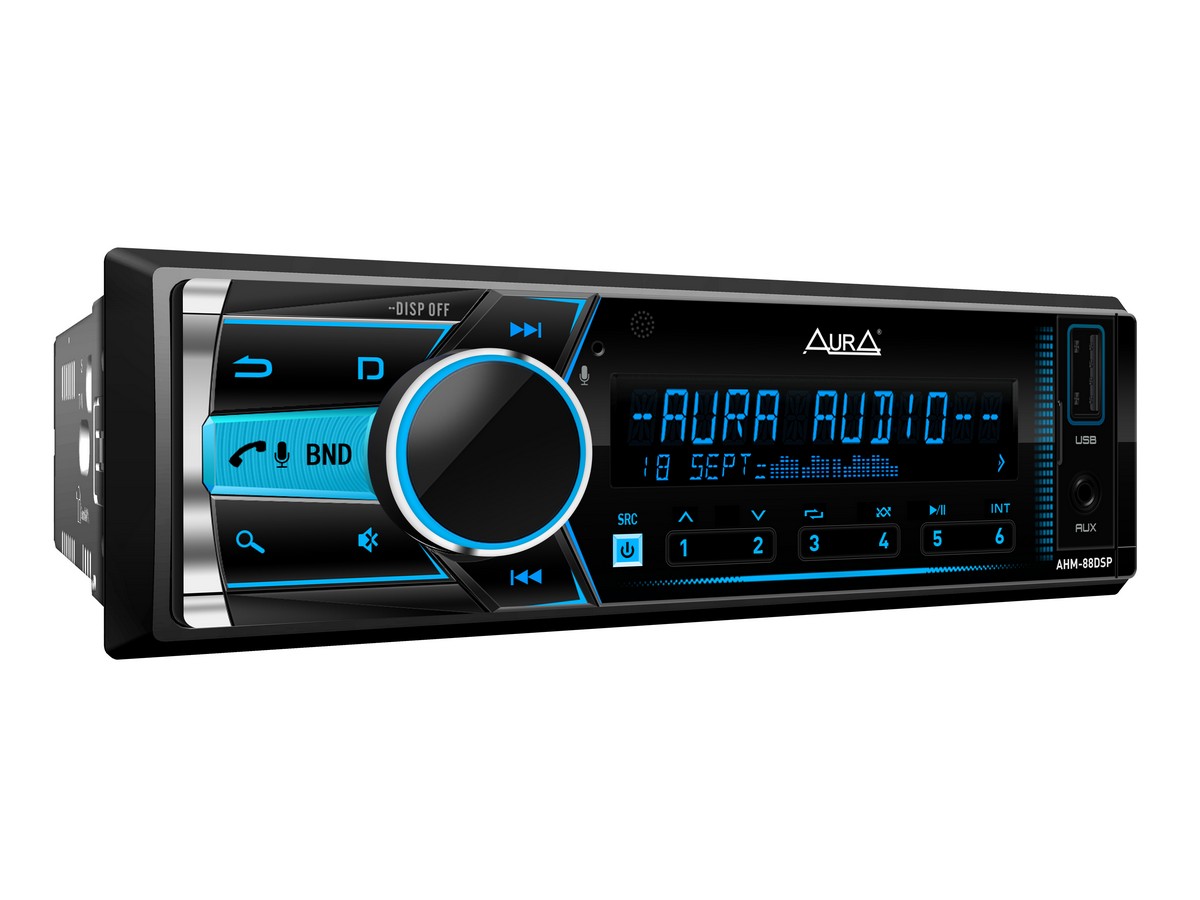 картинка Автомагнитола AURA AMH-88DSP купить в магазине CAROBASS