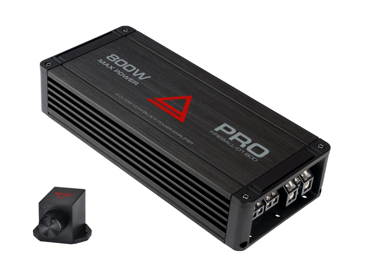 картинка Усилитель 1 канальный AURA FIREBALL-D1.800 PRO купить в магазине CAROBASS