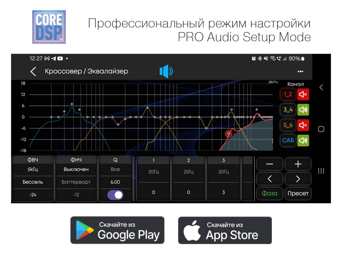 картинка Автомагнитола AURA INDIGO-847DSP MkII купить в магазине CAROBASS