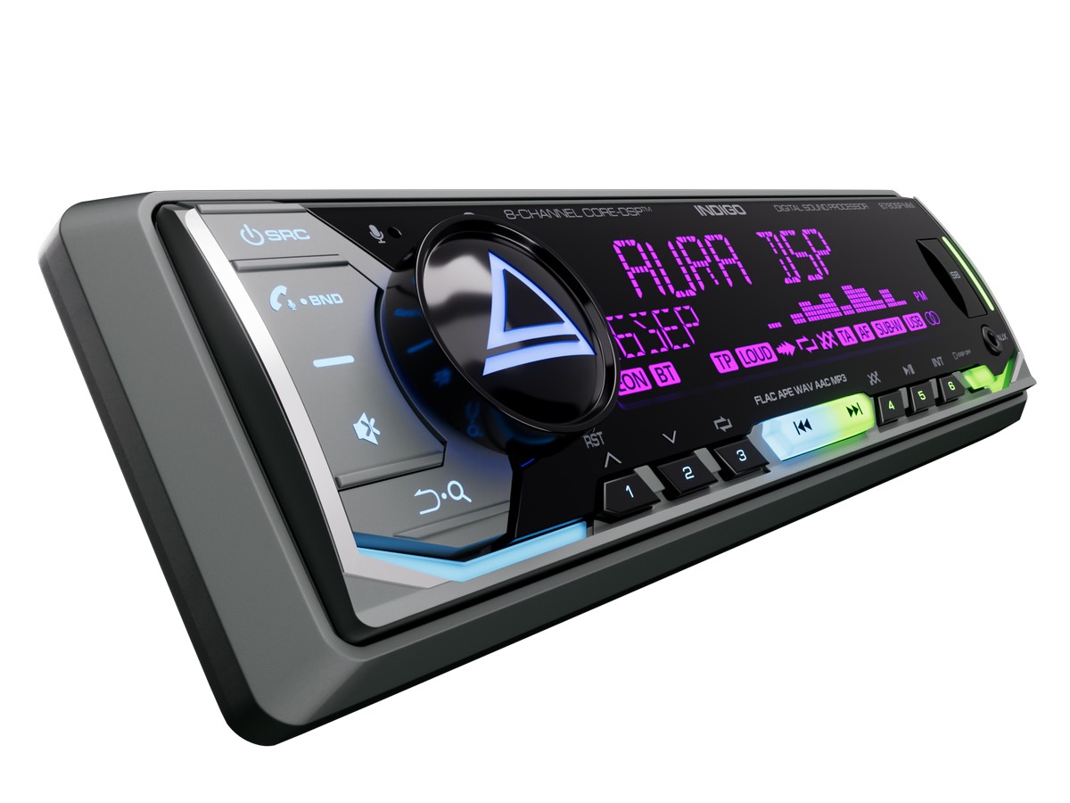 картинка Автомагнитола AURA INDIGO-878DSP MkII купить в магазине CAROBASS