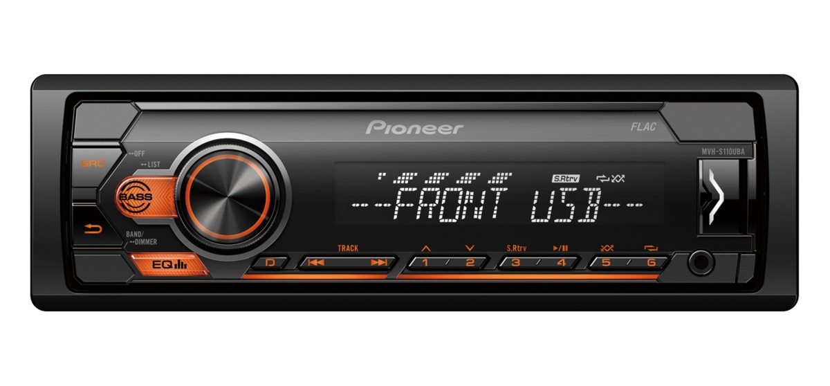 картинка Автомагнитола PIONEER MVH-S110UBA купить в магазине CAROBASS