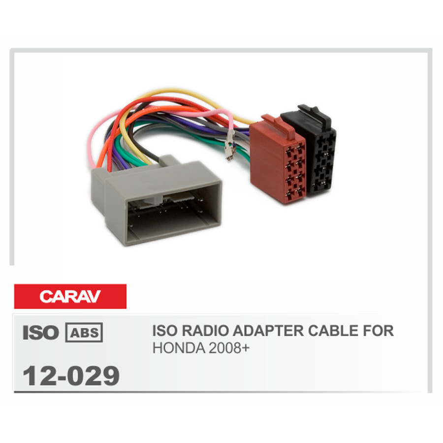 картинка ISO - переходник для а/м HONDA 12-029 купить в магазине CAROBASS