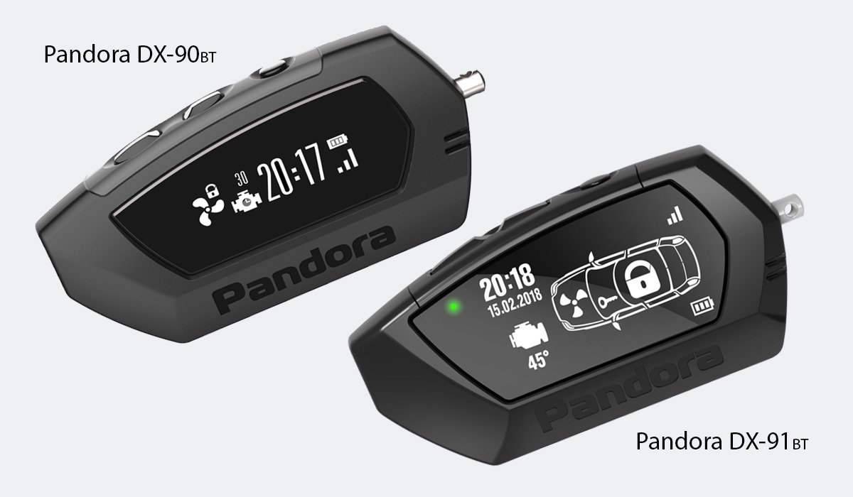 картинка Автосигнализация с автозапуском Pandora DX 91 BT купить в магазине CAROBASS