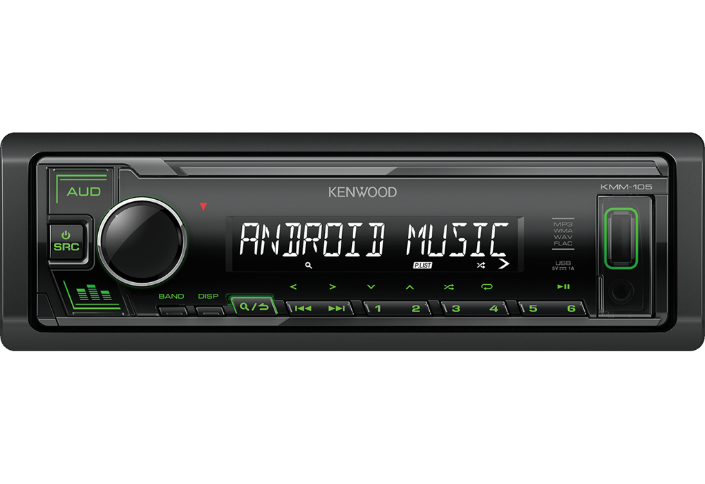 картинка Автомагнитола KENWOOD KMM-105GY купить в магазине CAROBASS