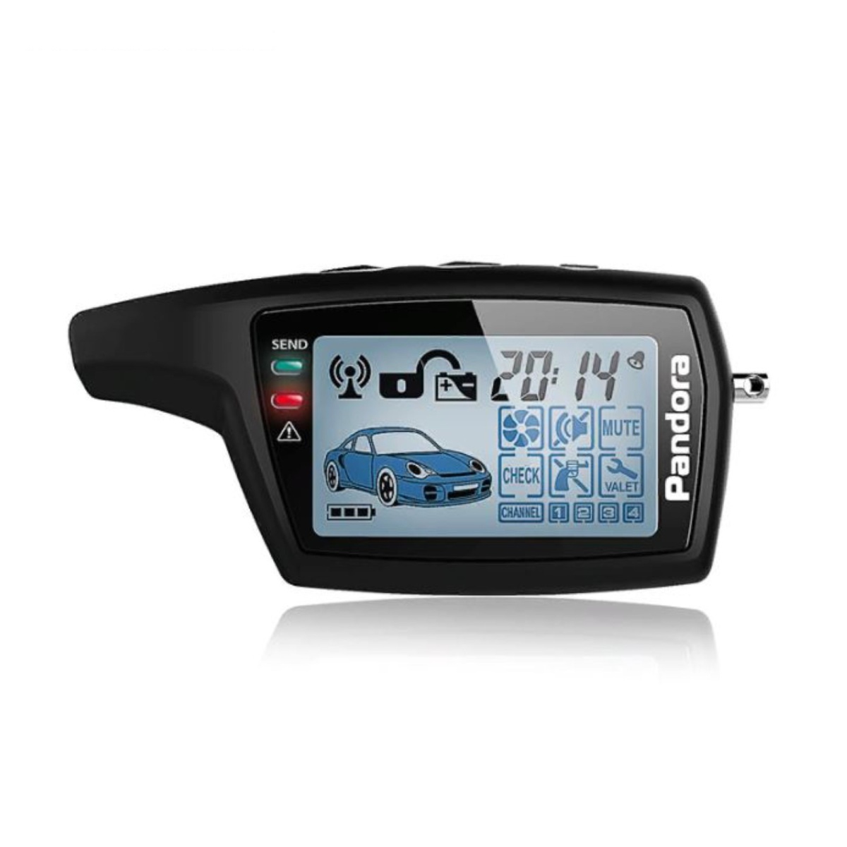 картинка Брелок с ЖКИ Pandora D078 LCD купить в магазине CAROBASS