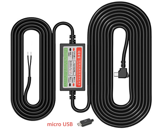 картинка Адаптер питания microUSB RECXON для скрытого монтажа 12-42/5 (2.1A, microUSB, угловой разъем) купить в магазине CAROBASS