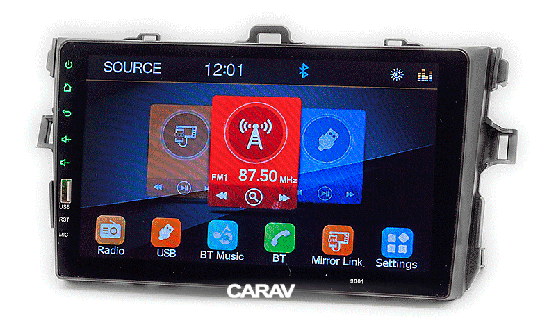 картинка Переходная рамка 9" для TOYOTA Corolla 2007-13 CARAV 22-505 купить в магазине CAROBASS