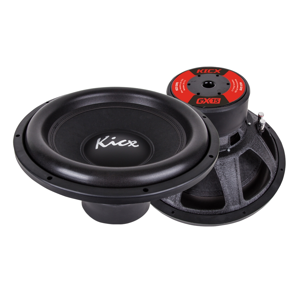 картинка Сабвуфер 15″ KICX GX15 купить в магазине CAROBASS