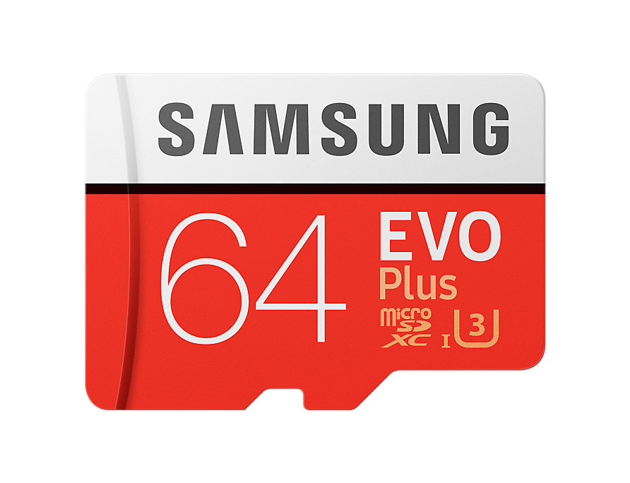 картинка Карта памяти MicroSDHC 64Gb SAMSUNG C10 100MB/s EVO PLUS MB-MC64GA/RU купить в магазине CAROBASS