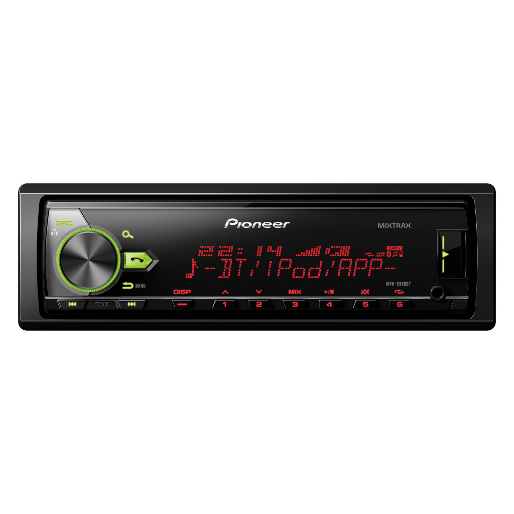 картинка Автомагнитола PIONEER MVH-X580BT купить в магазине CAROBASS