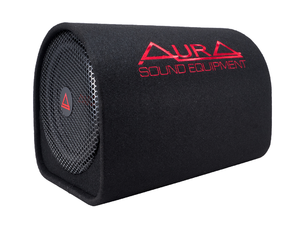 картинка Сабвуфер корпусной активный AURA SW-T25A купить в магазине CAROBASS