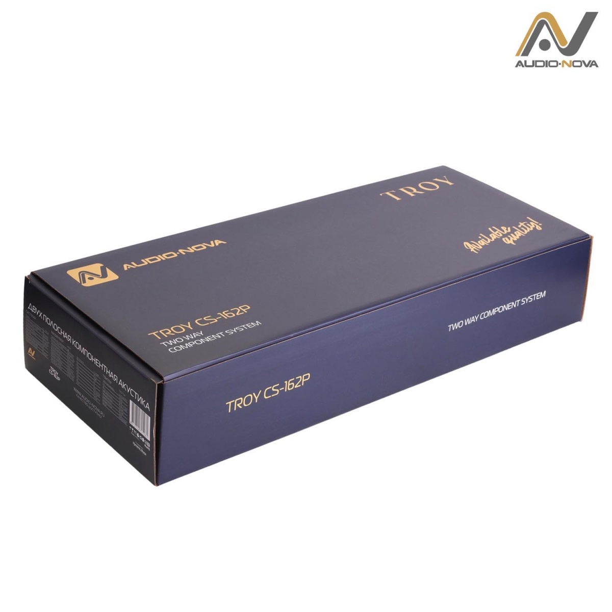 картинка AC 6.5" компонентная AUDIO NOVA TROY CS-162P купить в магазине CAROBASS