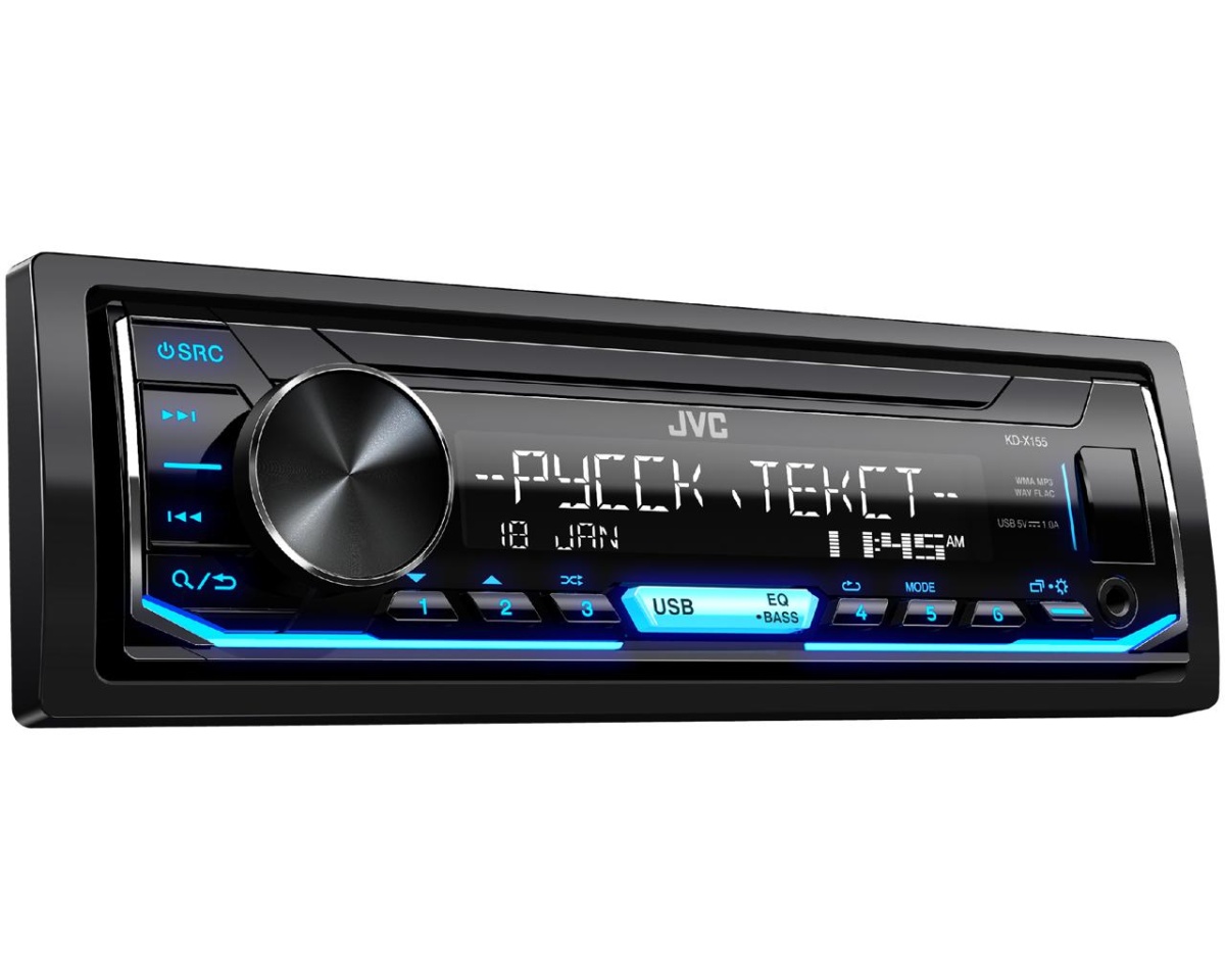 картинка Автомагнитола JVC KD-X155 купить в магазине CAROBASS