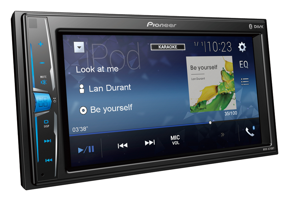 картинка Автомагнитола PIONEER MVH-A210BT купить в магазине CAROBASS