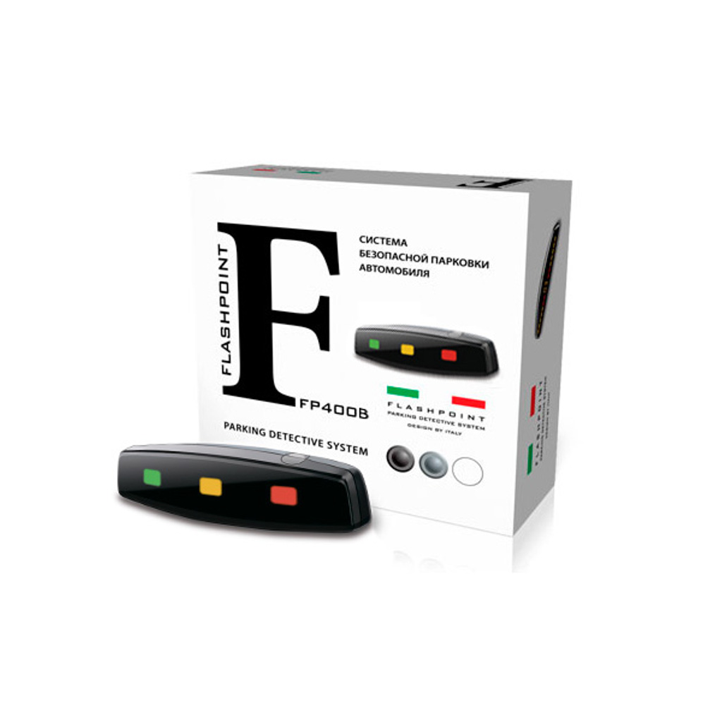 картинка Парковочный радар FLASHPOINT FP400B (bl) купить в магазине CAROBASS