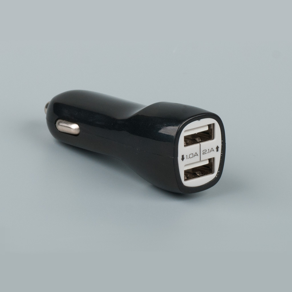 картинка Автомобильное ЗУ 2 USB Jeneca C003 Black купить в магазине CAROBASS