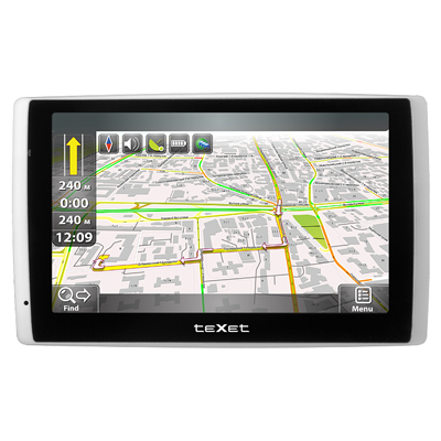 картинка GPS-навигатор TEXET 5″ TN-722 купить в магазине CAROBASS