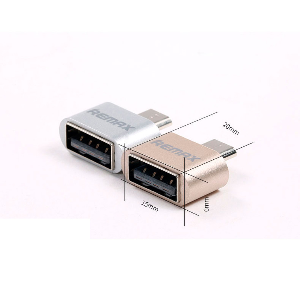 картинка OTG адаптер REMAX microUSB/USB RM-000298 купить в магазине CAROBASS