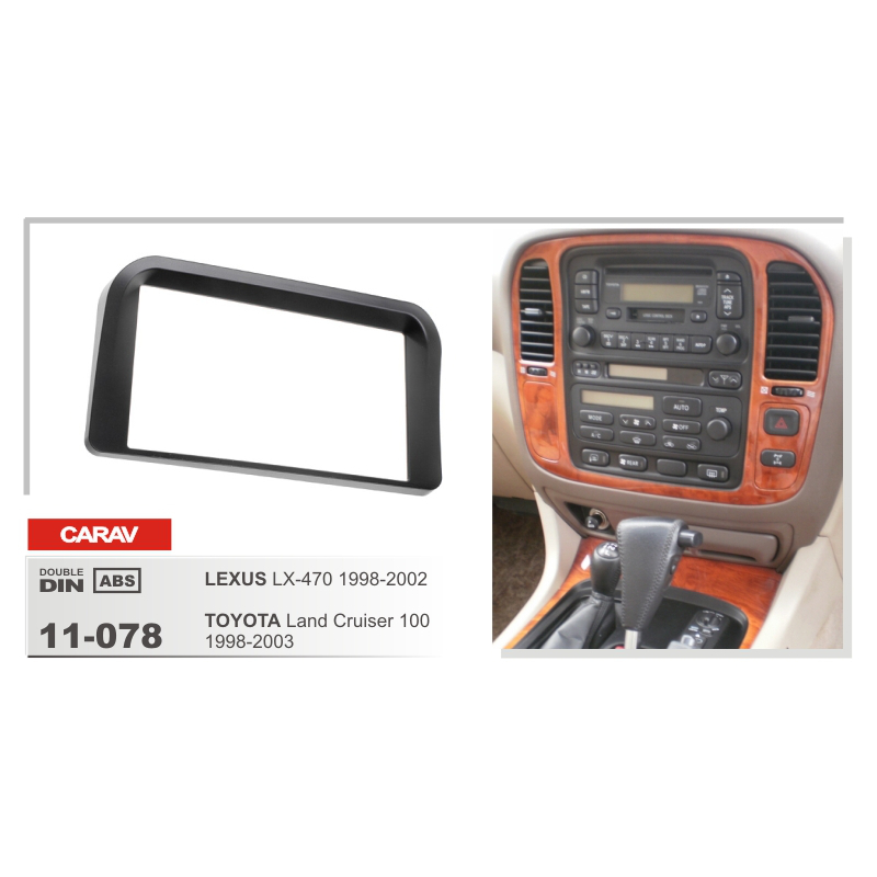 картинка Рамка для а/м TOYOTA 11-078 купить в магазине CAROBASS