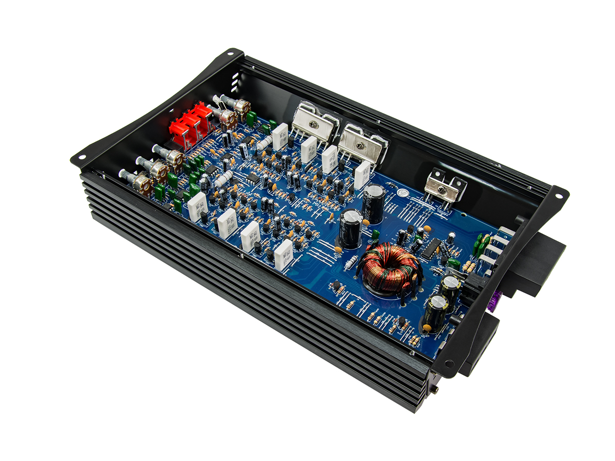картинка Усилитель 4-х канальный AURA AMP-4.60 купить в магазине CAROBASS