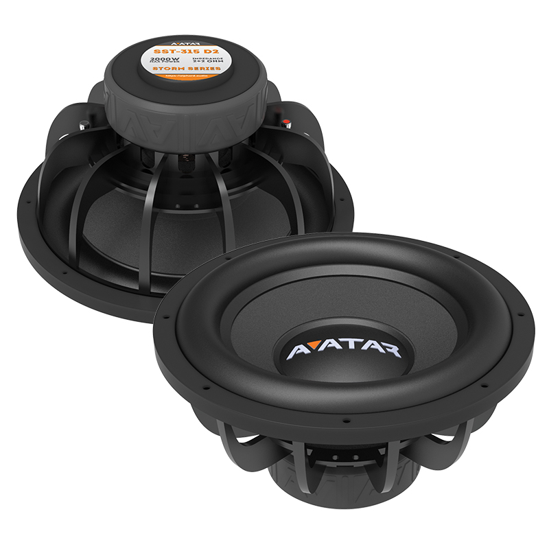 картинка Сабвуфер 15″ AVATAR SST-315 D2 купить в магазине CAROBASS