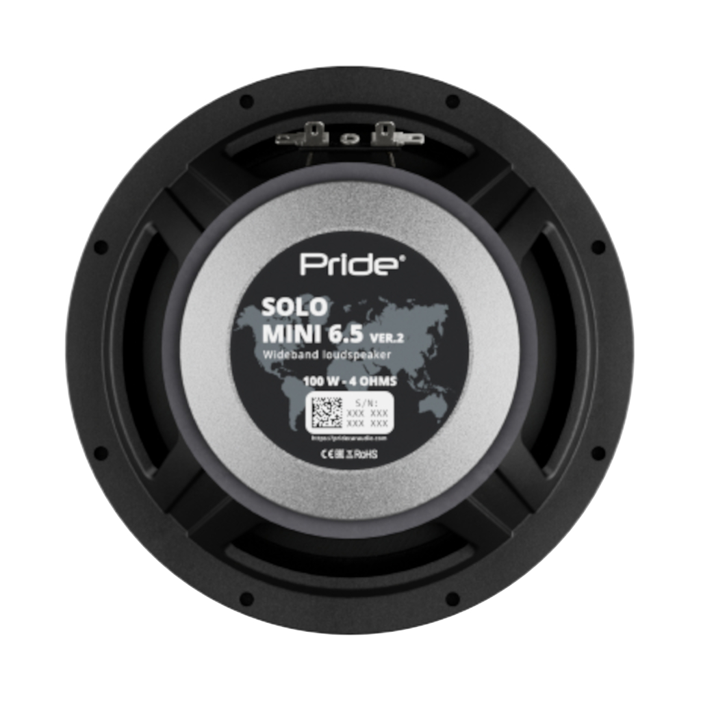 картинка AC 6.5" эстрадная PRIDE SOLO MINI 6.5 ver.2 купить в магазине CAROBASS
